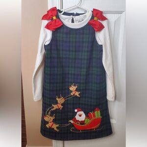 Girls Christmas outfit size 6 Rare Edition brand